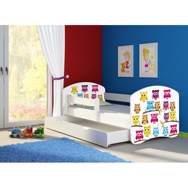 Otroška postelja 4kids Yummy Sovice